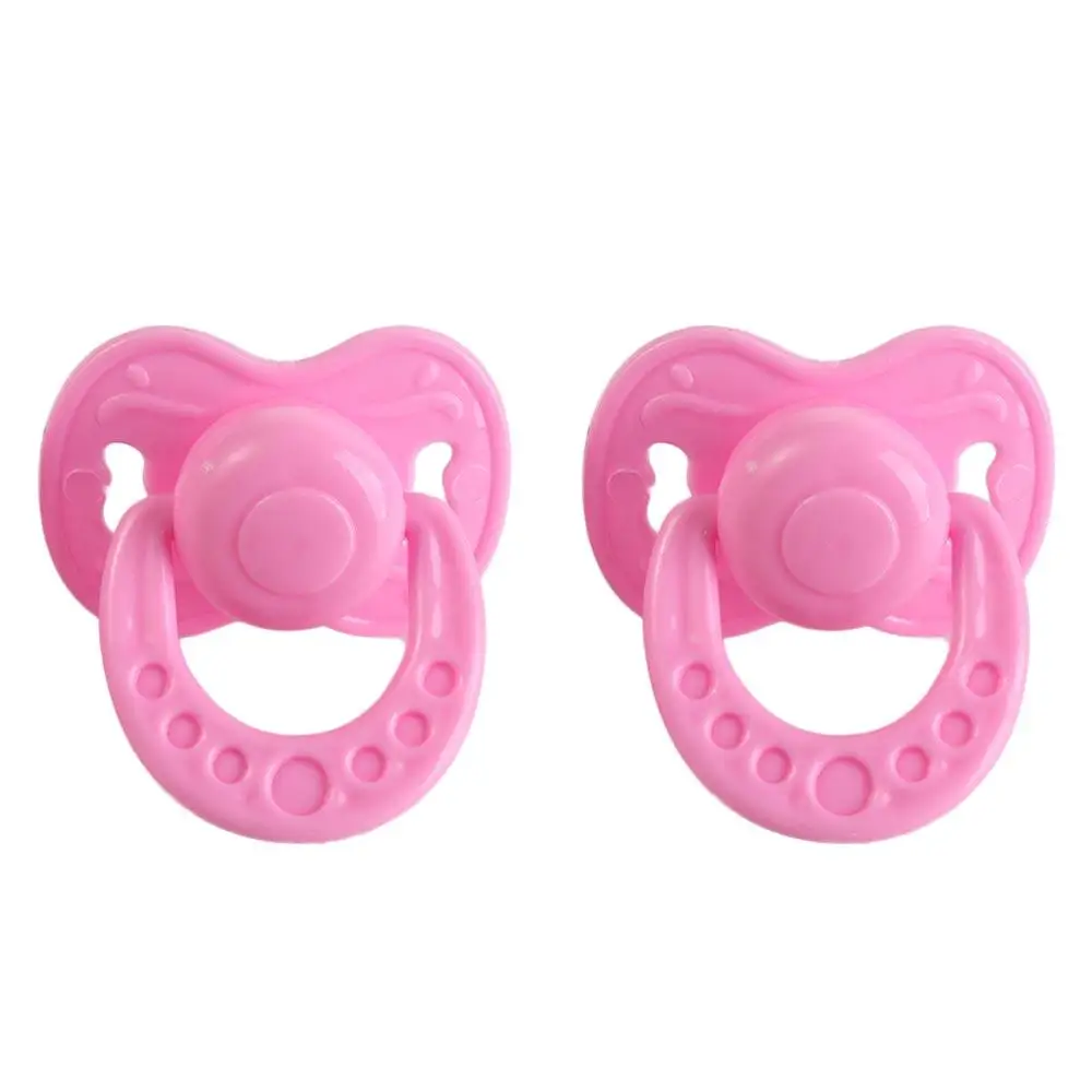 

Play House Supplies Pretend Play Doll Pacifier DIY Decoration Feeding Miniature Pacifier Pink Games Toys Pacifier Children's