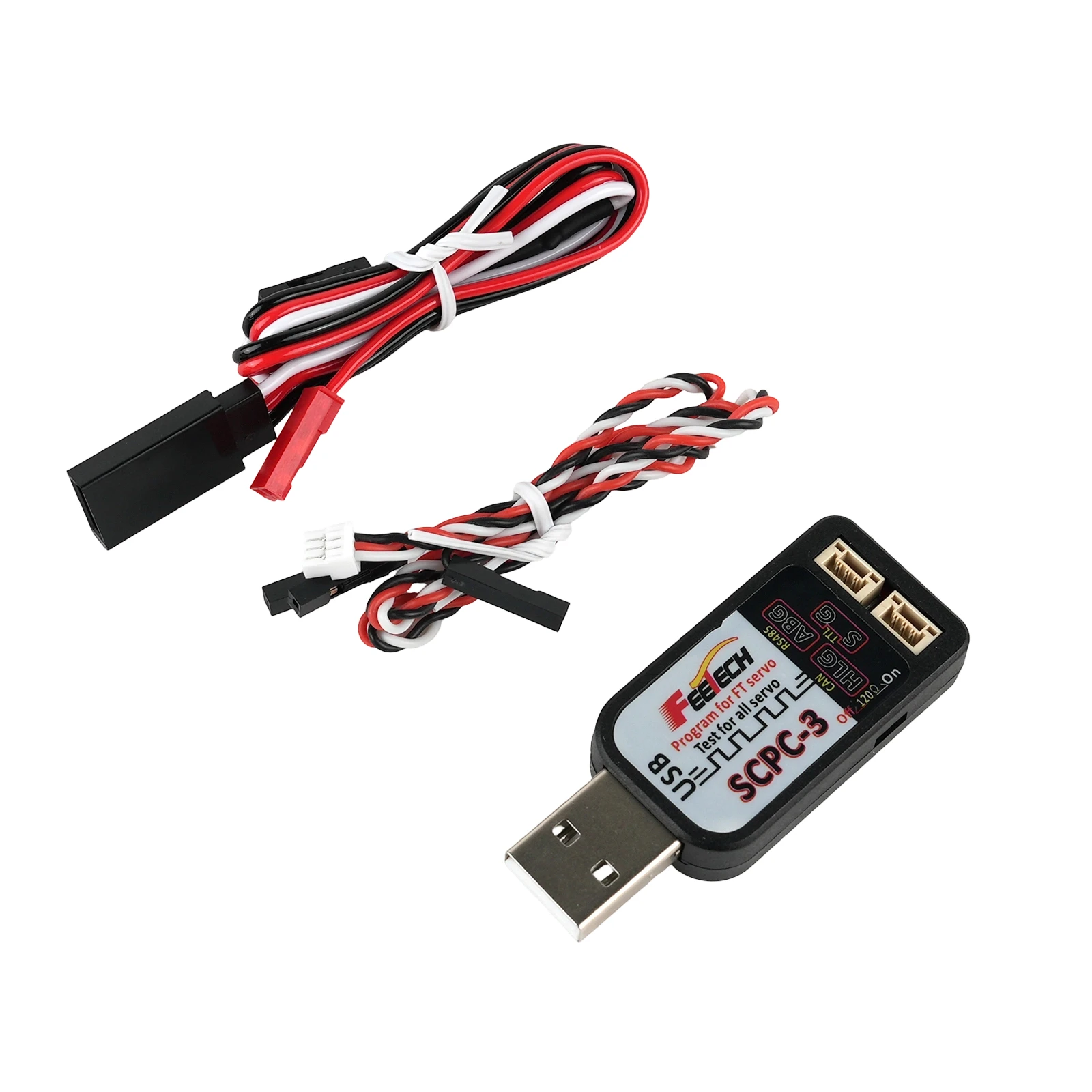 

Программатор сервоприводов Feetech FE-SCPC-3, USB-карта для программирования, тестер PWM для всех марок, поддержка сигналов TTL, RS485, CAN