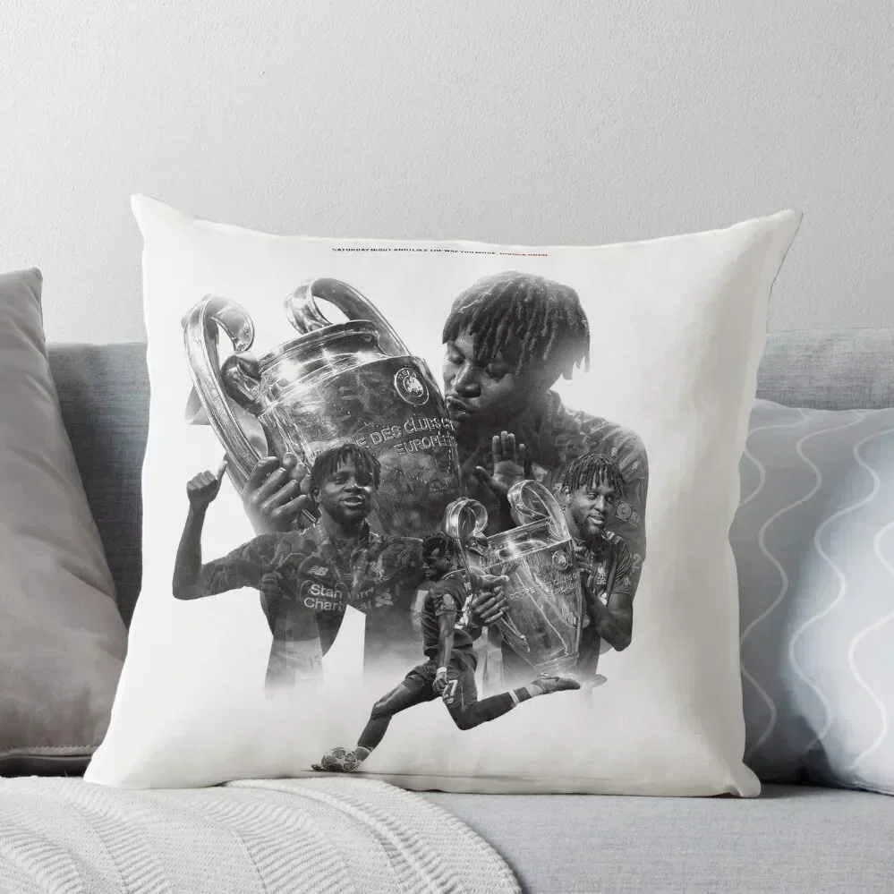 

Divock Origi Throw Pillow Christmas Pillowcase pillow cover christmas pillow