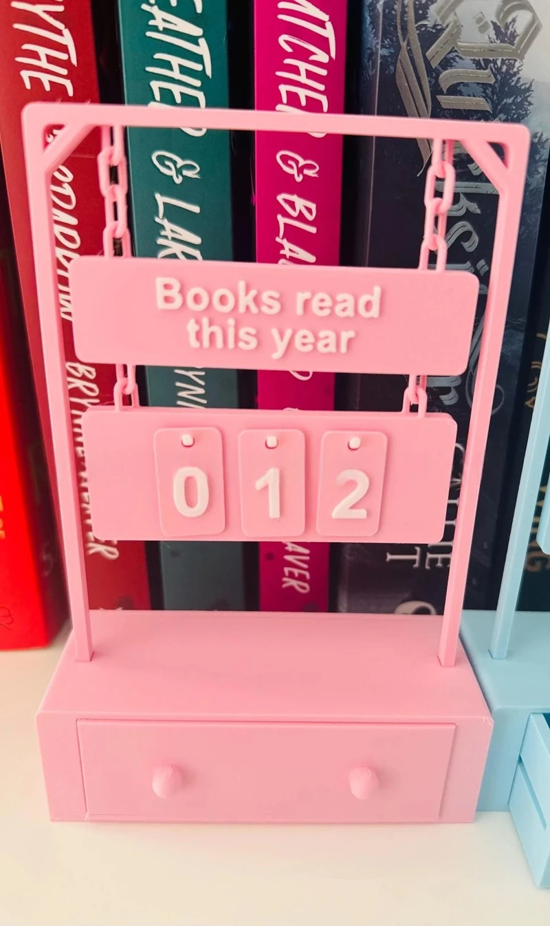 معلقة كتاب عداد القراءة التقدم المقتفي 3 أرقام الوجه مكتب عداد للكتب قراءة هذا العام مكتبة أداة تحفيزية