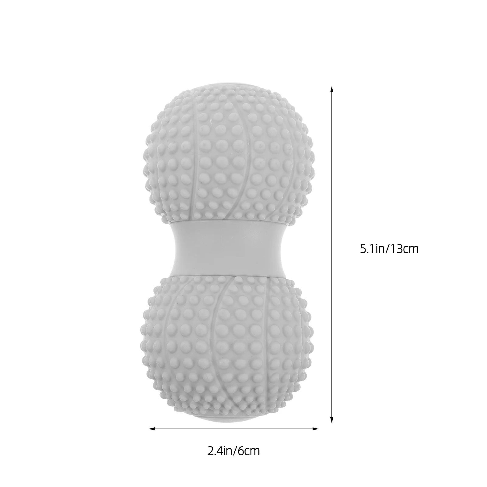 كرة تدليك صغيرة شائكة لليوجا فآسيا كرة عميقة لاسترخاء العضلات والرقبة والظهر مدلك محمول من مادة Tpe لتدليك العضلات #4