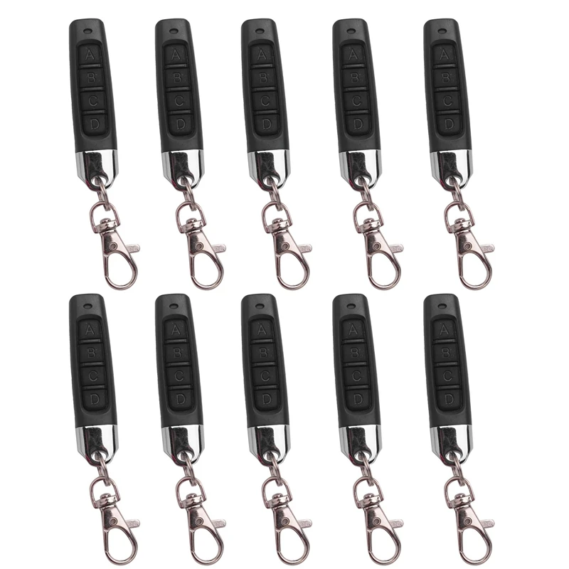 10X 433Mhz Remote Control Garage Gate Door Opener Remote Control Duplicator Clone Cloning Code Car Key B