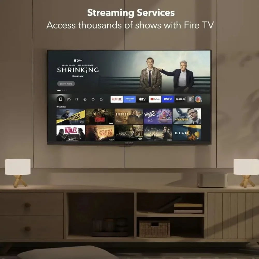 Best Promotion-43" Class F50 Series LED 4K UHD Smart Fire TV, Voice Remote with Alexa, Stream Live TV Without Cable