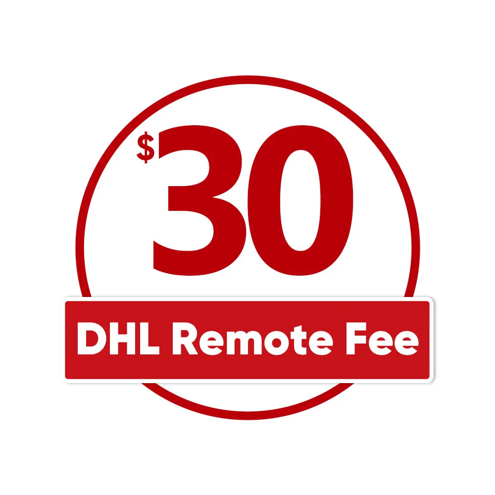 DHL Remote cost - extra fee