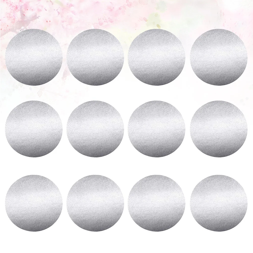

2 Roll Stickers Strong Adhesiveness Round Label Scratch You Win Easy to Tear off