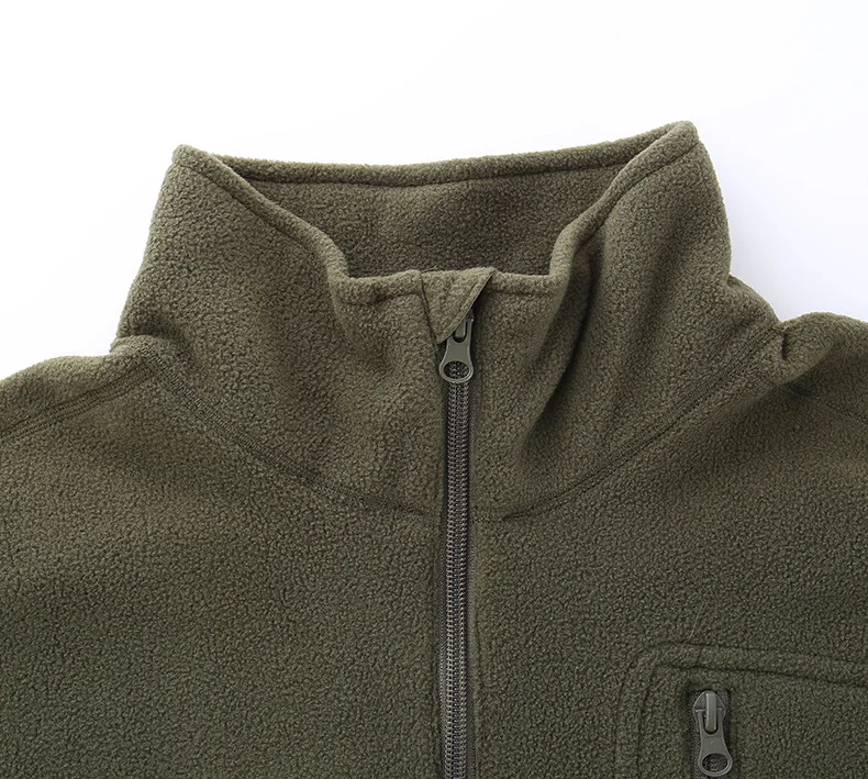 Herren Outdoor Wandern Warme Fleecejacke Liner Fans Trainingsjacken Herbst Winter Winddichte Pullover Tops – Detail 20