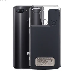 For Xiaomi Mi 8 8 SE External Battery Charger Cases For Xiaomi Mi 8 Lite Portable Power bank Case charging Cover powerbank Capa