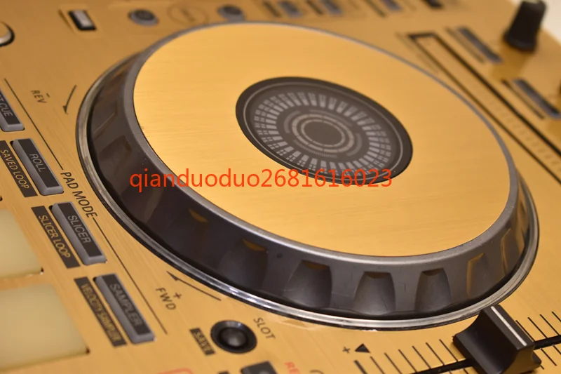 Pioneer DDJSX2 Controller Self-adhesive Film Skin Brushed Local Tyrant Gold (self-adhesive Film Only, Equipment Not Included)