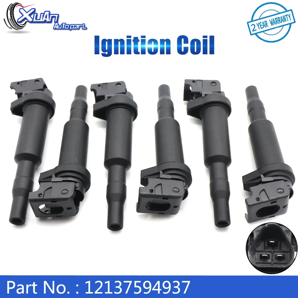 

Ignition Coil Replacement 12137594937 for BMW M3 X3 120i 230i 330i 420i 340i 430i 440i 540i 640i 650i GT xDrive 530i M140i