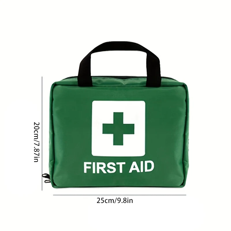 مجموعة طبية محمولة متعددة الأغراض، مثالية للسفر والمنزل والمكتب والمركبات والتخييم وأماكن العمل وفي الهواء الطلق #3