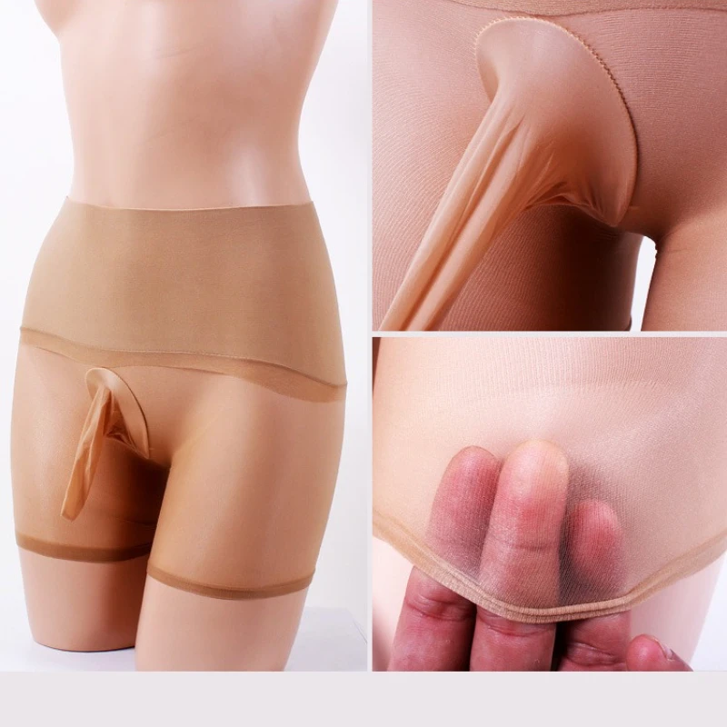 Sissy bolsa calcinha gay homem malha retalhos roupa interior respirável estiramento boxers com jj conjunto meados de cintura sexo bugle bolsa underpant