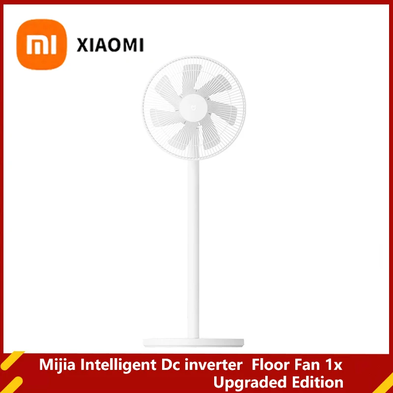 

XIAOMI MIJIA Smart DC Frequency Conversion Standing Fan 1X Upgraded Version，Support Power Bank Power Supply，Support MIJIA APP