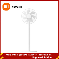 XIAOMI MIJIA Smart DC Frequency Conversion Standing Fan 1X Upgraded Version，Support Power Bank Power Supply，Support MIJIA APP