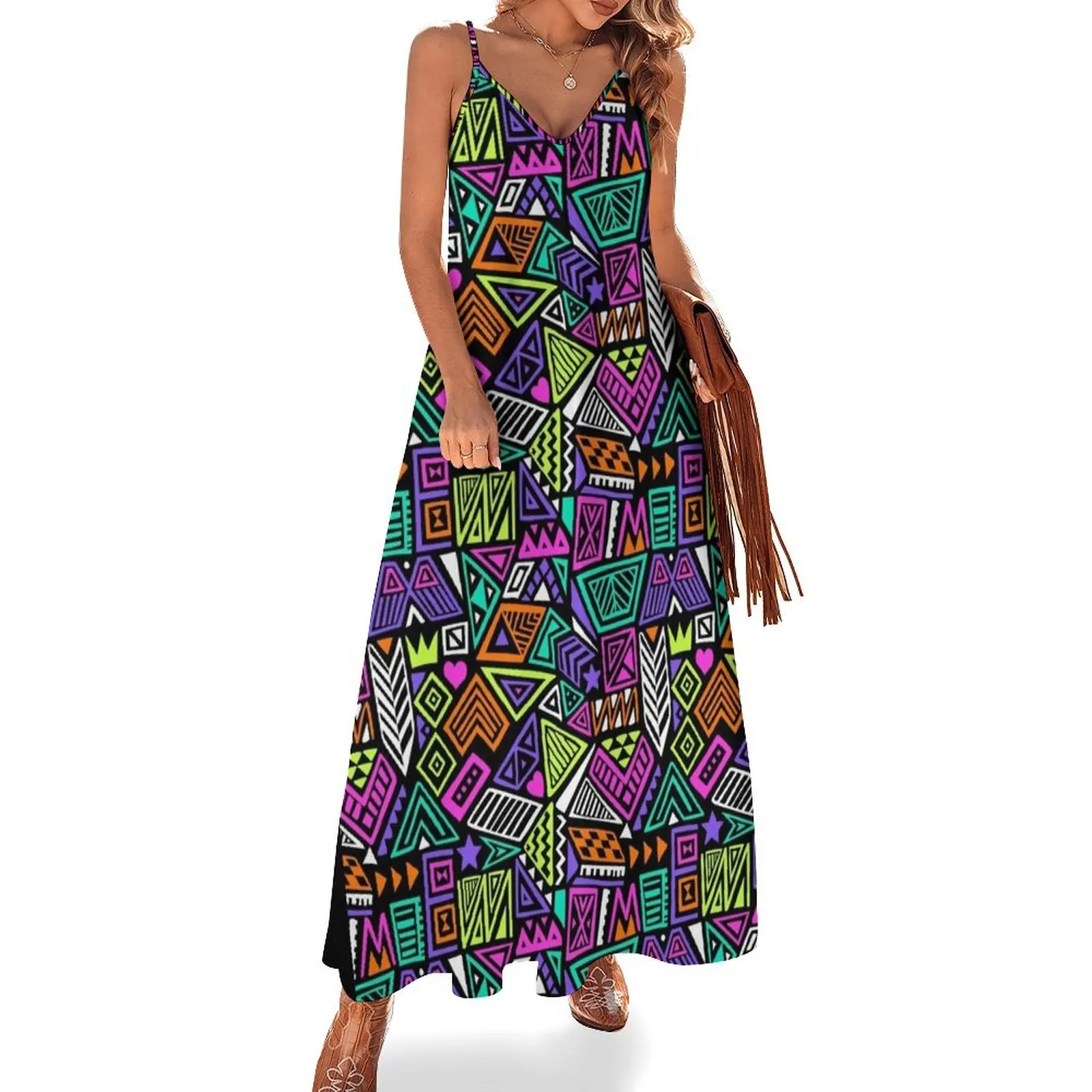 

90s Fashion Sleeveless Long Dress long dress women dresses for official occasions Dress