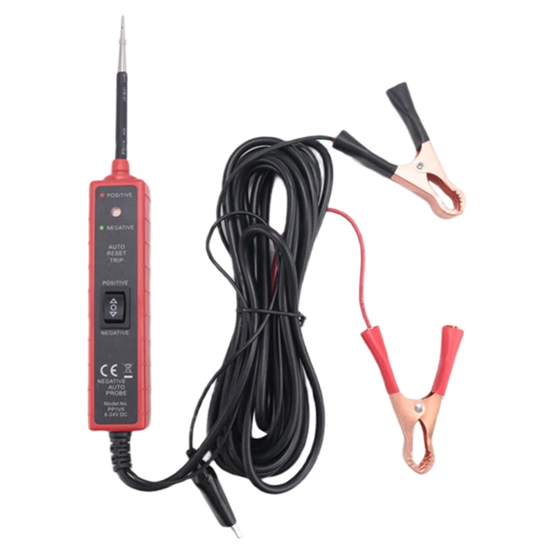 

X59A_Power Circuit Tester 6-24V Automotive Power Circuit Diagnostic Tool
