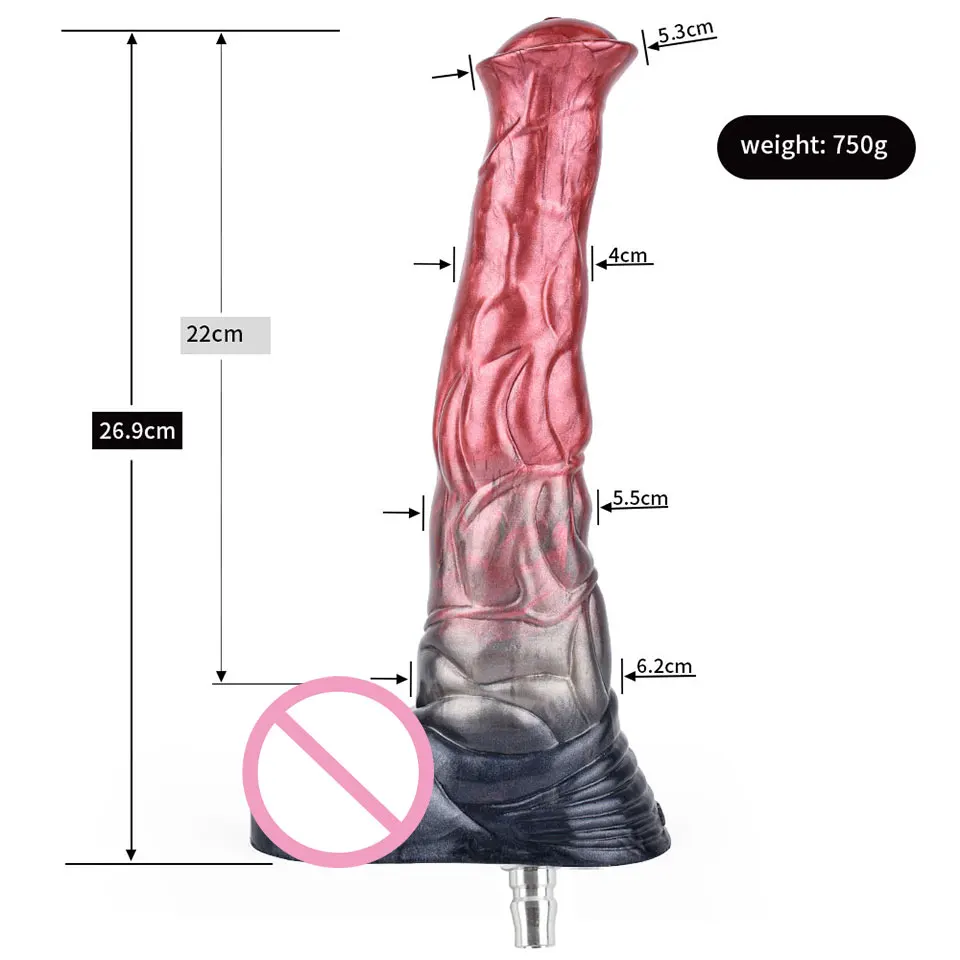 Fredorch Sex Machine Dildos Attachments Big Flesh Dildos For Vac-u-lock Love Machine Suitable for SEX Machines for women