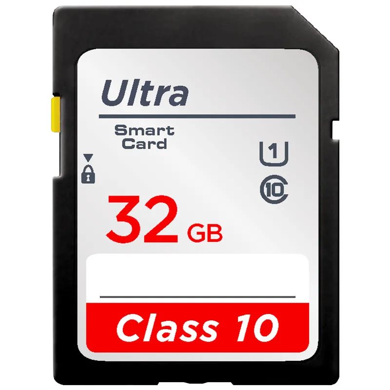 Sd-kaart 64GB 128GB 256GB V10 16GB 32GB Normaal Full Size Flash SD-geheugenkaart Hoge Snelheid voor Camera