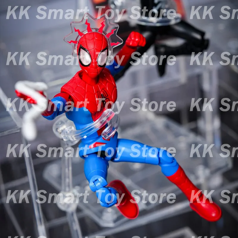 New Blokees Marvel Heroes All-Star Edition المجلد. 5 شخصيات الحركة صندوق أعمى تجميع نموذج اللعب الرجل العنكبوت جوين سترايكس لعبة هدية #6