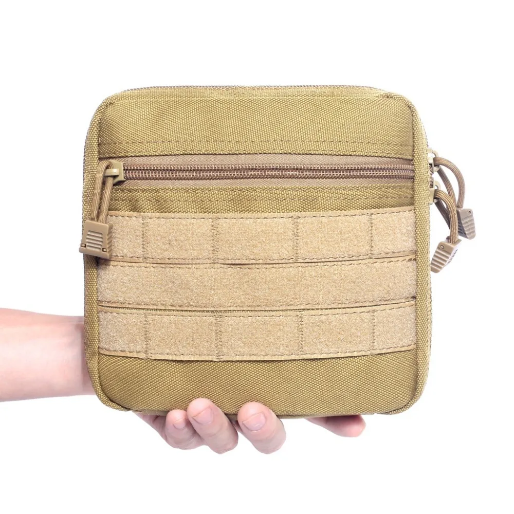 Tactical Molle Admin Magazine Pouch Utility EDC Tool Bag Medical Kit Waist Pack Camping Hiking Hunting Accessories Bags