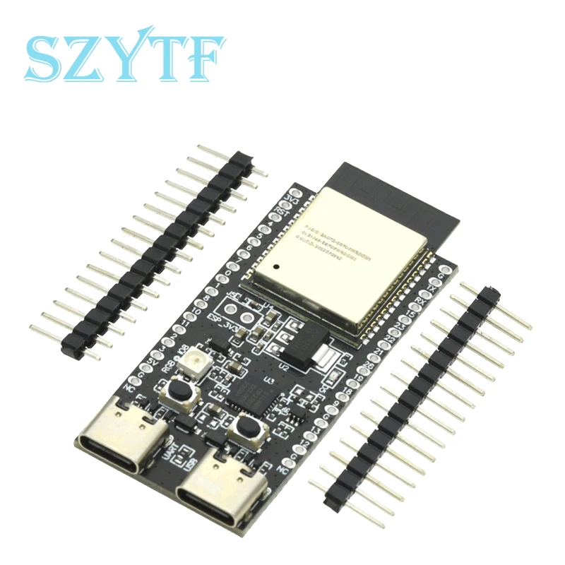 WiFi 6 BT Zigbee Module for ESP32-C6 Devkitc-1, 4/8/16MB Core Board, Wireless Development Board Compatible with Arduino