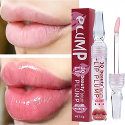 Instant Lip Enhancer Plump Serum Effective Volumising Long-lasting Moisturizing Lip Gloss Anti-Wrinkle Sexy Lip Beauty Cosmetics