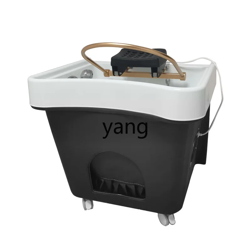 LMM Movable Shampoo Basin Health Center Supporting Household Fumigation Water Circulation Head Therapy Machine