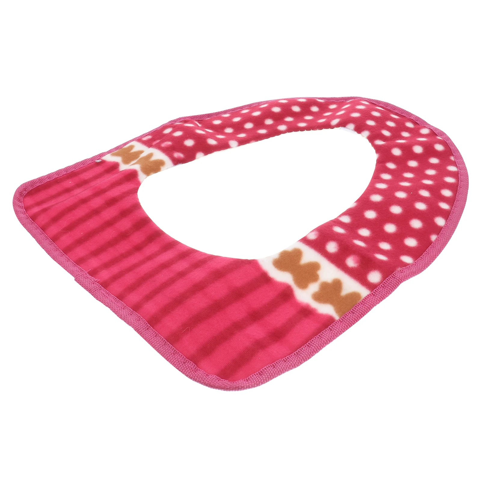 

Warm Toilet Seat Cushion 2Pcs Soft PU Bathroom Toilet Lid Cover Pad Hook Adhesive Waterproof Mildew Resistant Easy