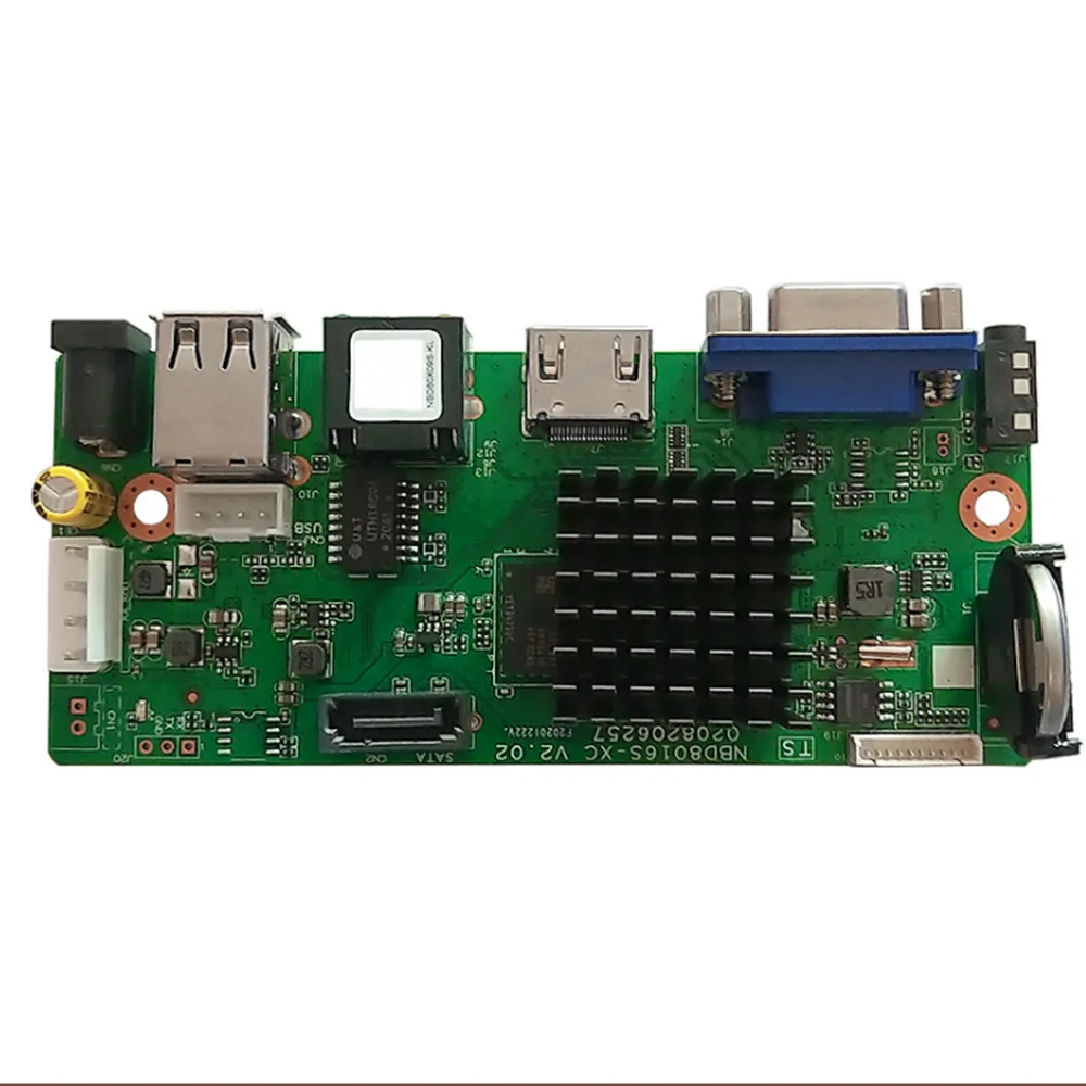 Carte d'enregistreur vidéo numérique H.disparates, réseau NVR, DVR, caméra IP Max 12T, détection humaine du visage, OVNIF XMEYE 1 SATA P2P, 10CH x 5MP