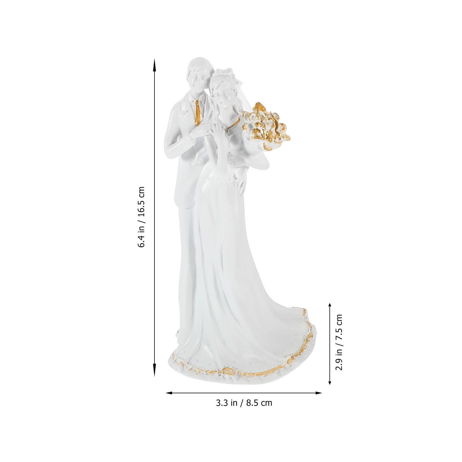 

Resin Wedding Decor Couple Sculpture Valentine'S Day Gift Lover Hugging Statue Desktop Ornament Home Office Craft Resin Crafts