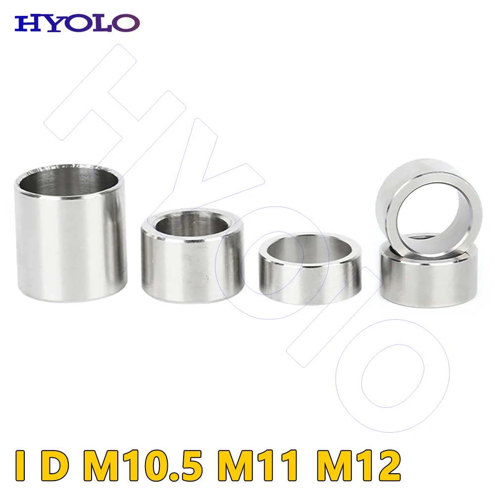 304 Stainless Steel Unthreaded Bushing Washer Round Hollow Standoff Straight Through Column Gasket Sleeve Spacer M10.5 M11 M12