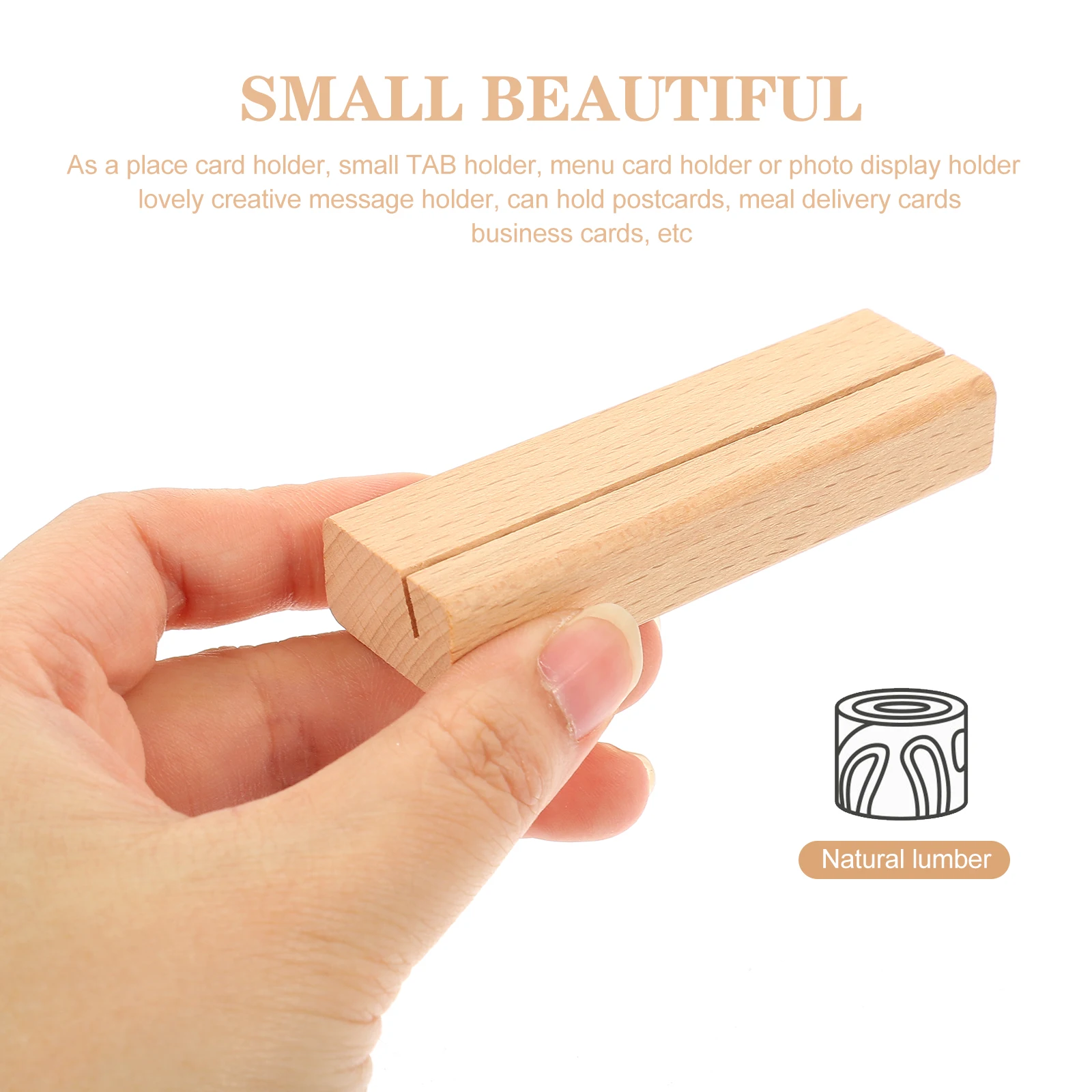 

6 Pcs Postcard Picture Holder Retro Desk Calendar St Office Business Card Display Postcard Holder Rack Name Cards