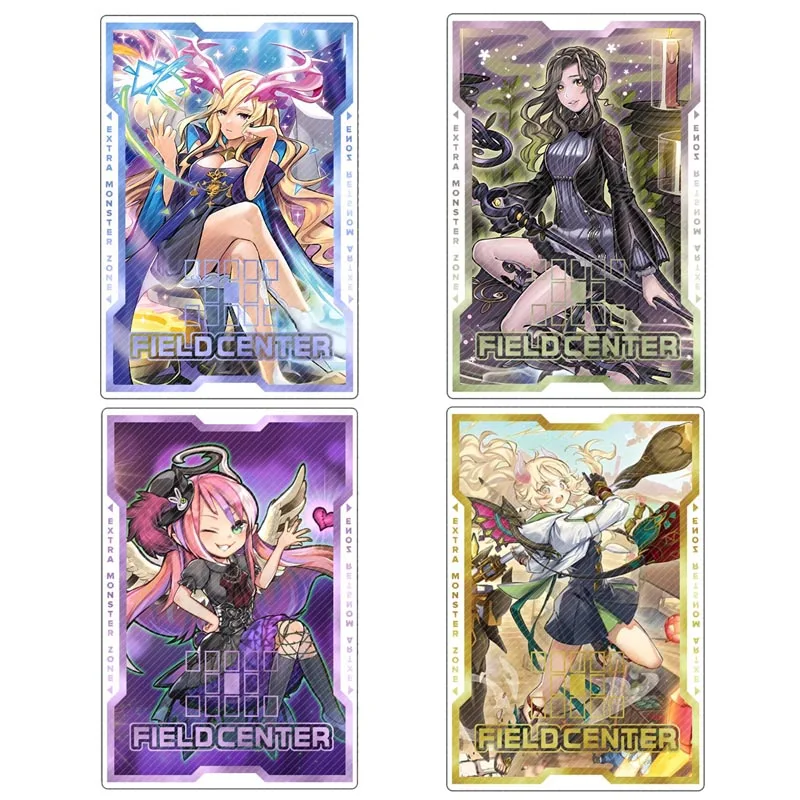 

Yugioh Card Field Center Cards Dark Magician Girl White Forest Aromage Rosemary Cartesia Anime Game Acrylic Card Partition Gift