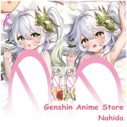 Genshin Impact Candace Nahida Venti Dakimakura Pillowcase Waifu Life Double Sides Hugging Body Pillow Cover Otaku Gifts