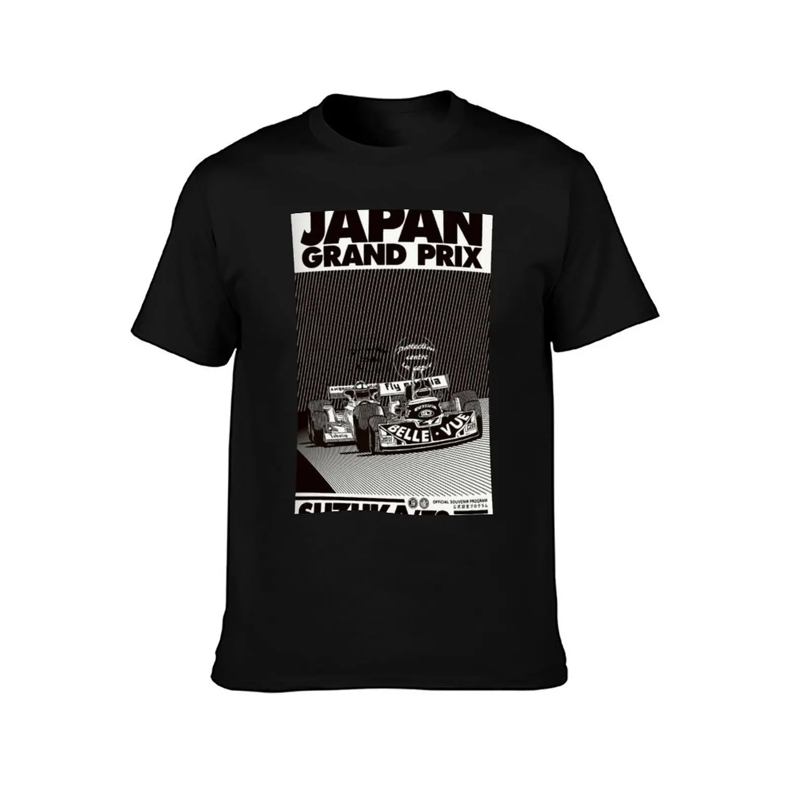 F1 Suzuka retro poster T-Shirt blacks cotton graphic tees essential t shirt oversizeds cotton t shirt men