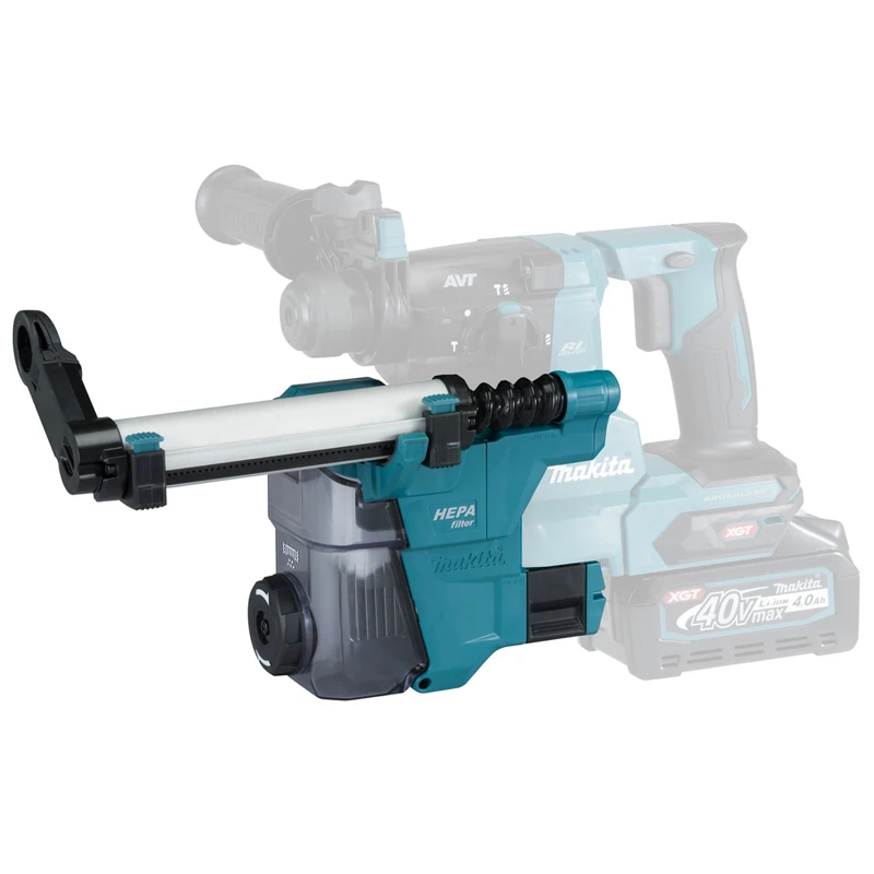 MAkita DX16 Dust Extractor Attachment HEPA Filter Cleaning Mechanism  Concrete Dust Filterate Power Tool Accessory