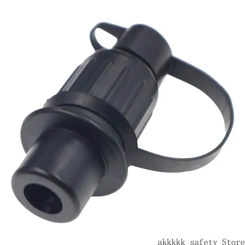 XXFF مقطورة التوصيل 3 أقطاب محول سحب موصل إلكتروني للقوارب القوافل شاحنة 3 دبوس اقتران المقبس #1