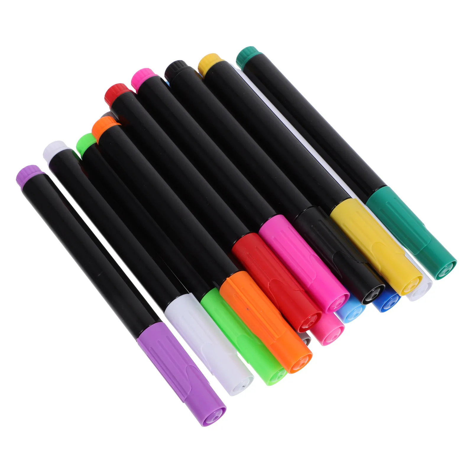 

14Pcs LED Board Markers Fluorescent Liquid Chalk Pens Quick Dry Erasable Whiteboard Pens for Blackboard Glass Window Drawing