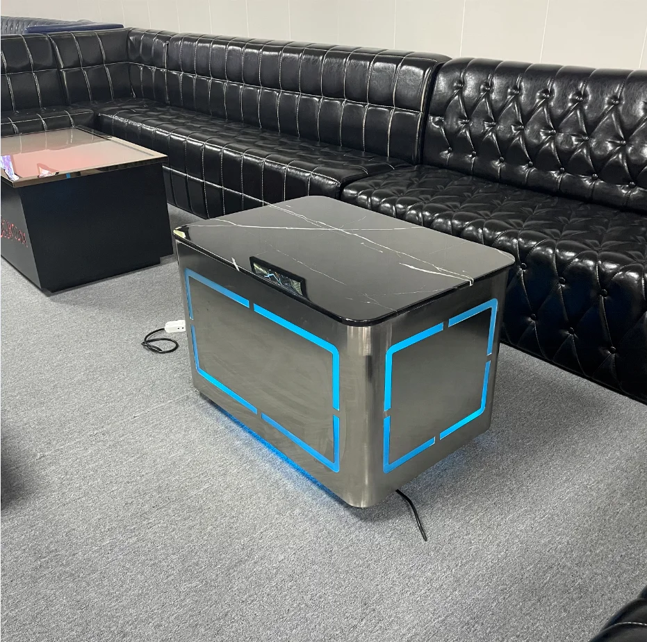 

VIP Steel Lighted up Disco Club Tables