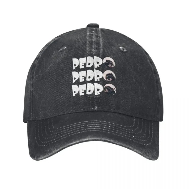 Pedro PedroThe Dancing Raccoon Men Women Baseball Caps Cute Cartoon Distressed Washed Hats Cap Retro Outdoor Summer Snapback Hat