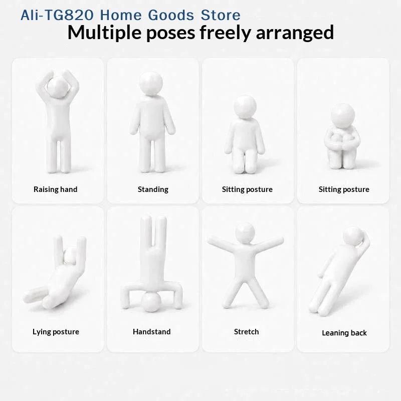 [TG820]8Pcs 3D Printed Meccha Chameleon Robot Model, Multiple Pose Collectible Figure Toy, Sci-Fi Action Robot Animal Statue
