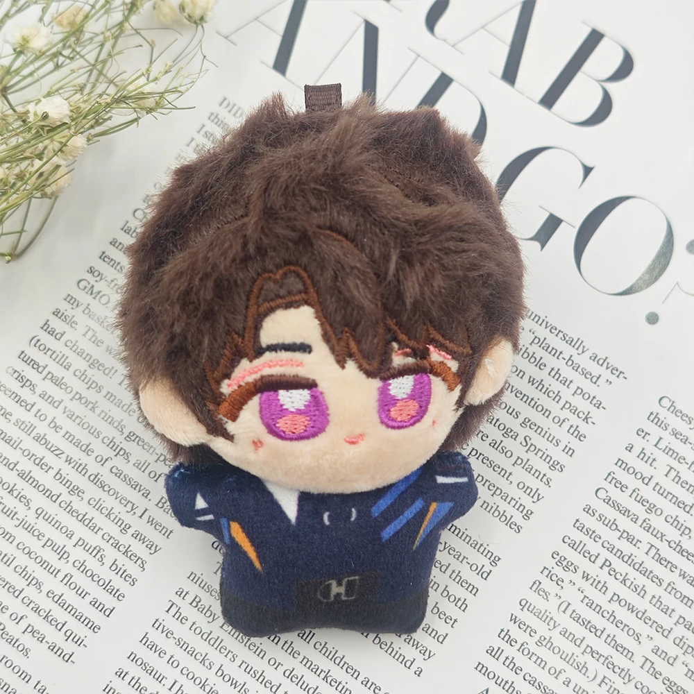 

Игра Love and Deepspace Caleb, кукла для косплея, брелок для ключей, плюшевые куклы, кулон, мягкие аксессуары, рождественский маленький подарок