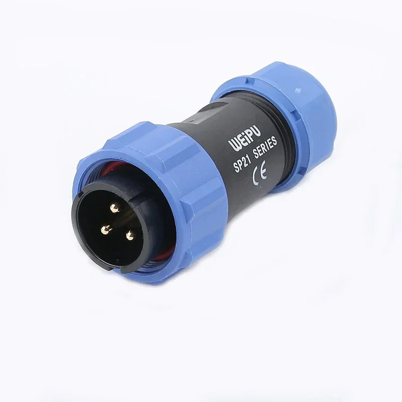 WEIPU SP21 Power Electrical Connector SP2110/P 2Pin 3Pin 4Pin 5Pin 6Pin 7Pin 8 9 12 15Pin Waterproof IP68 signal Adapter Charger