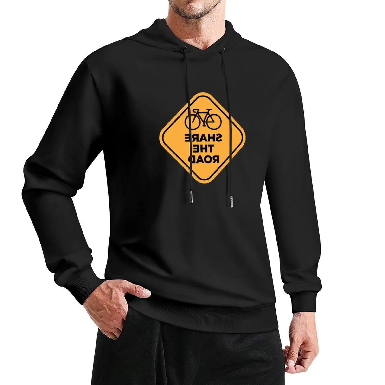 Share the Road Pullover Hoodie men's coat hoodie