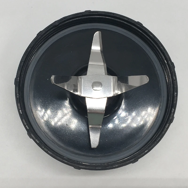 A09G-Lâminas cruzadas e planas de reposição - Peças de reposição com 4 juntas extras para misturador de espremedor de liquidificador de 250 W