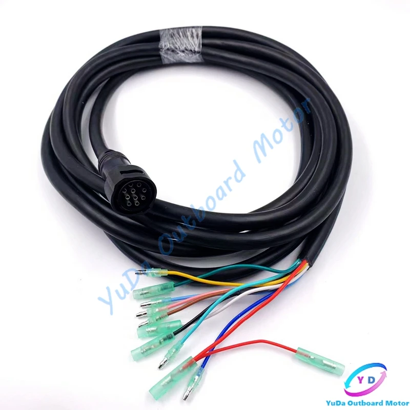 

688-8258A-20-00 Wire Harness for Yamaha Outboard Remote Controller Box,10Pin,16.4FT