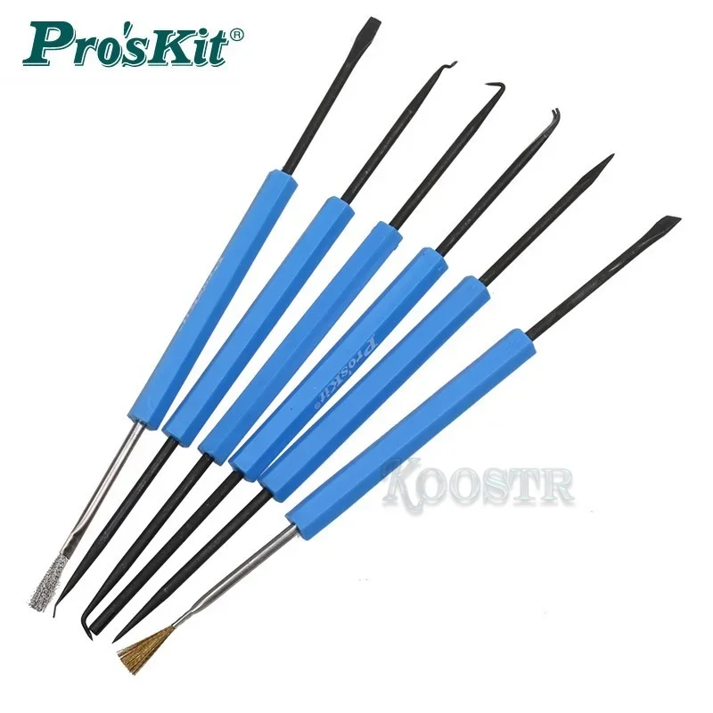 DP-3616 Pro'sKit أدوات مساعدة اللحام تساعد أدوات الملقط لحام الحديد لحام مجموعة أدوات العمل لتجميع إصلاح الماكينة