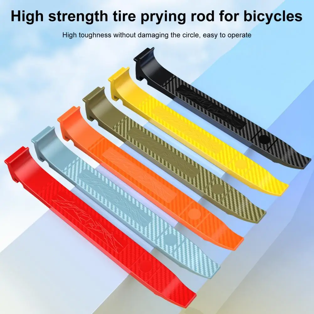 Ergonomic Design Bicycle Tire Lever Widened Non-slip Surface Ultra Strong Tire Removal Tool Mountain Bike Tires Lever 자전거 타이어봉