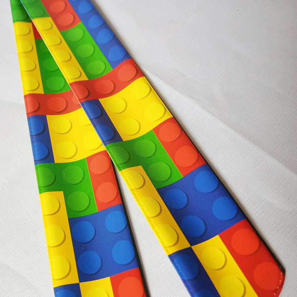 12/24/36Pcs Building Block Pattern Slap Bracelet Kids Birthday Party Baby Shower Wedding Guest Gift Christmas Kindergarten Prize