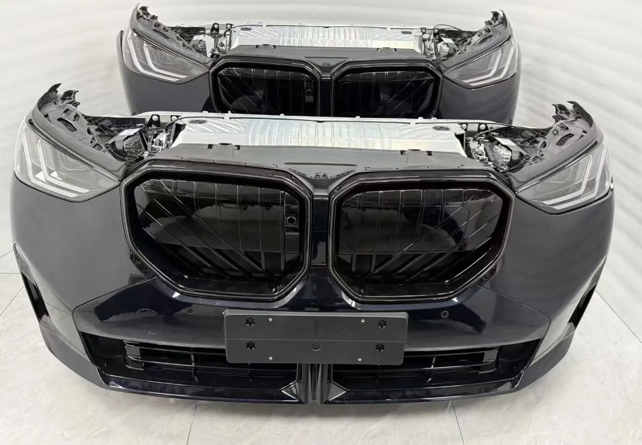 Immagine 7: Kit Carrozzeria Auto per X3 G45 G48 G08, Paraurti Anteriore Completo con Fari e Spoiler
