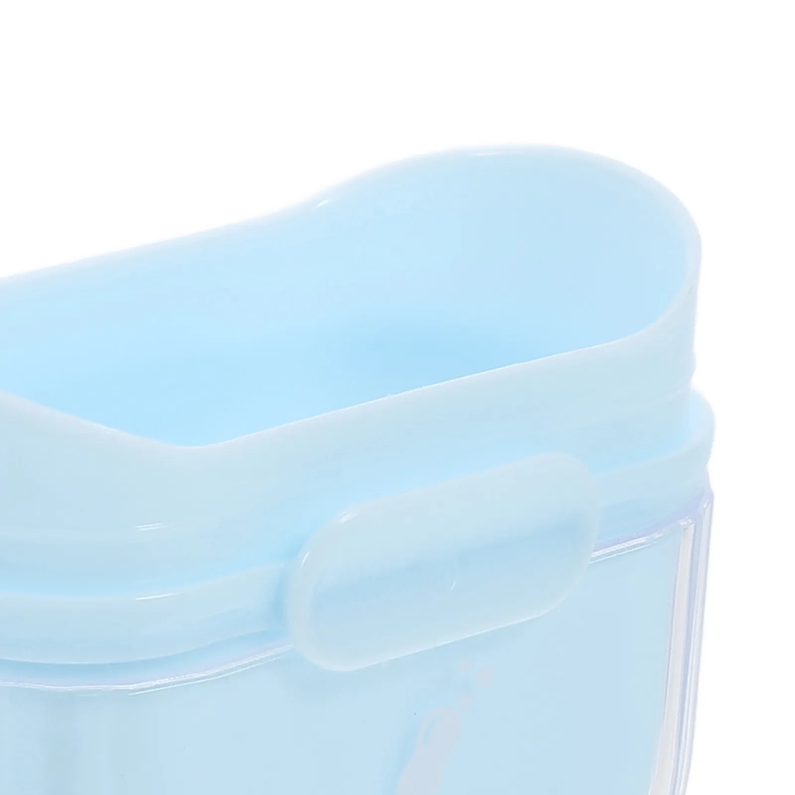 Lightweight Portable Soap Box Travel Size Seal Lid Drainage System ABS Soap Holder for Bathroom Shower Hotel Travel